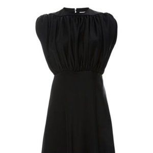 Khaite Black Crepe Diane Dress Size 6